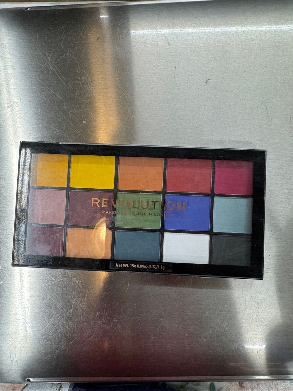 Revolution Color Eyeshadow Palette - Bright Multi-Color